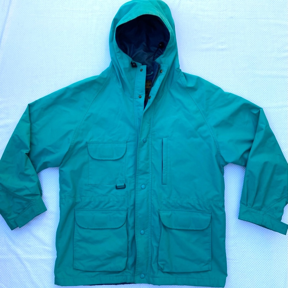 Vintage teal jacket